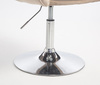 HOKER HR2055N LATTE WELUR CHROMOWANA PODSTAWA