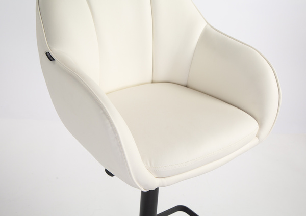 HOKER HR2055KW BIAŁY CZARNA PODSTAWA