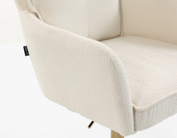 HOKER HR250N KREMOWY BARANEK ZŁOTA PODSTAWA