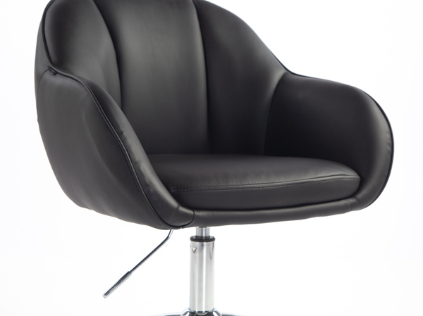 HOKER HR2055K CZARNY CHROMOWANA PODSTAWA