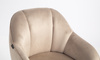 HOKER HR2055N LATTE WELUR CHROMOWANA PODSTAWA