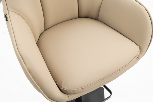 HOKER HR2055KW KREMOWY CZARNA PODSTAWA