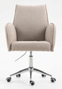 FOTEL HR280K LATTE BARANEK CHROMOWANA PODSTAWA