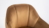 HOKER HR2055N MIODOWY WELUR CHROMOWANA PODSTAWA