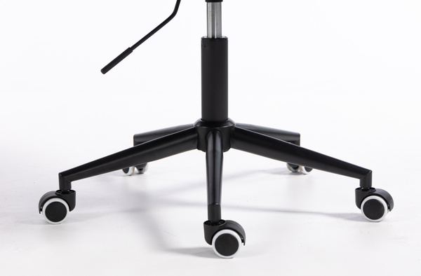 FOTEL HR350K GRAFITOWY WELUR CZARNA PODSTAWA