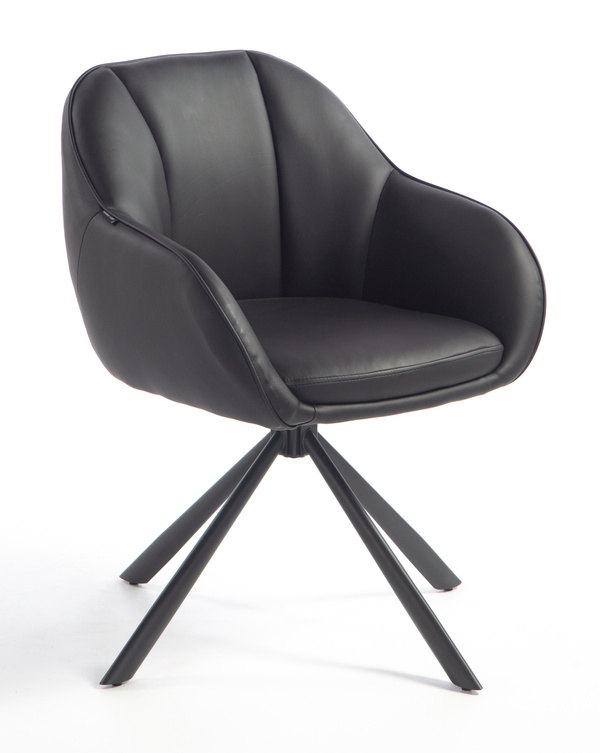 FOTEL HR2055 CZARNY CZARNY PAJĄK