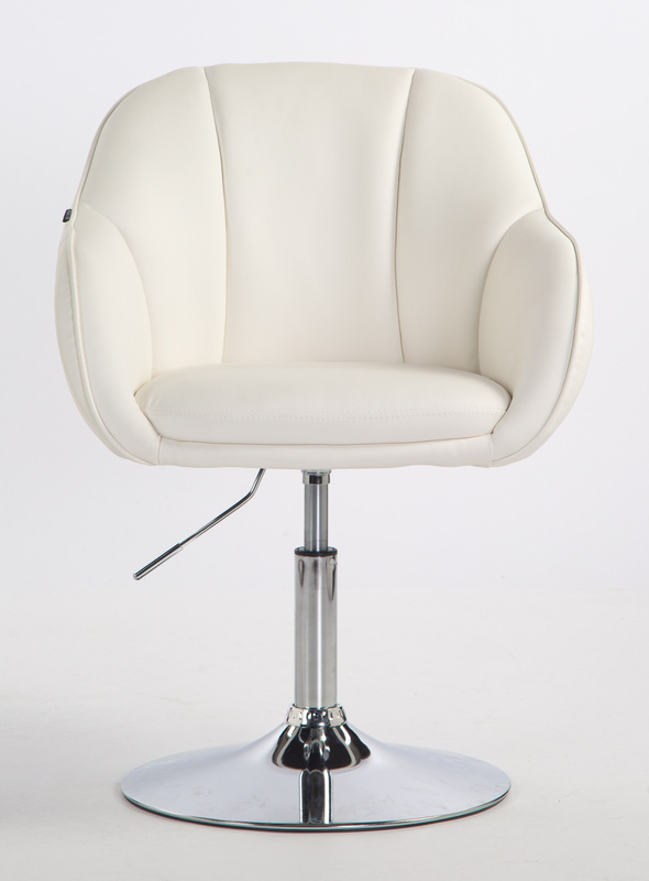 HOKER HR2055N BIAŁY CHROMOWANA PODSTAWA