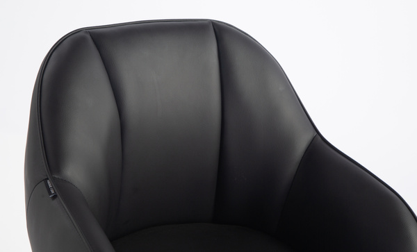 HOKER HR2055N CZARNY CHROMOWANA PODSTAWA