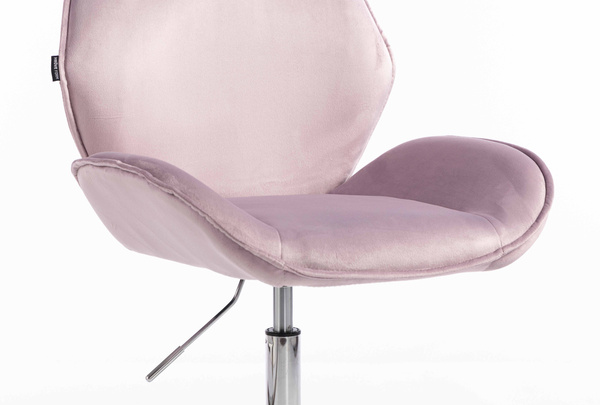 FOTEL HR350K WRZOSOWY WELUR CHROMOWANA PODSTAWA