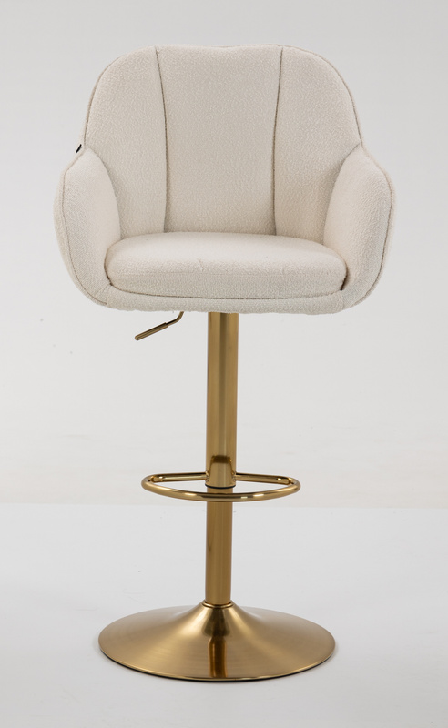 HOKER HR2055W KREMOWY BARANEK ZŁOTA PODSTAWA