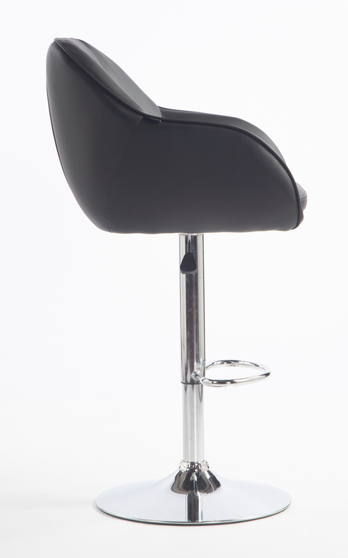 HOKER HR2055W CZARNY CHROMOWANA PODSTAWA