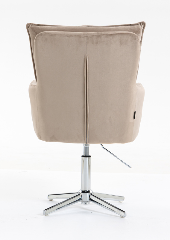 HOKER HR250CROSS LATTE WELUR  CHROMOWANA PODSTAWA