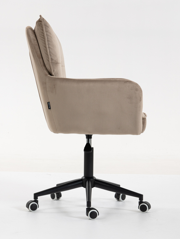 HOKER HR250K LATTE  WELUR  CZARNA PODSTAWA