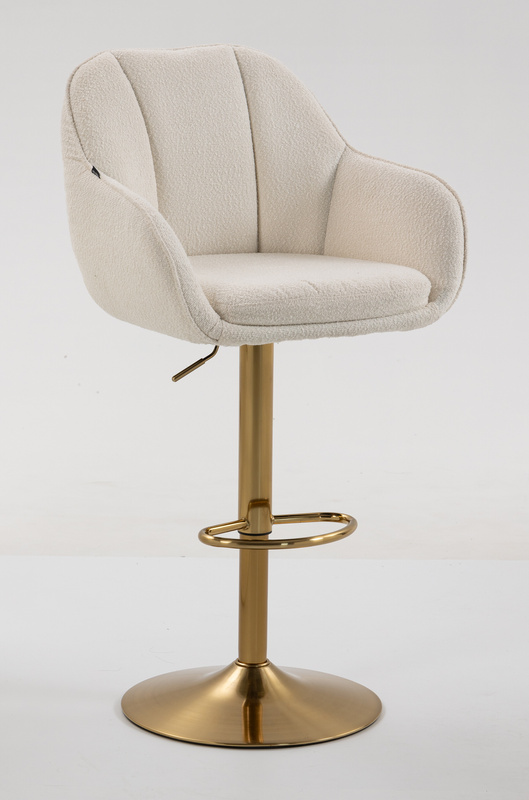 HOKER HR2055W KREMOWY BARANEK ZŁOTA PODSTAWA