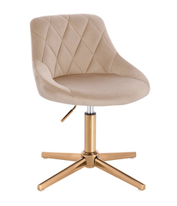 HOKER HR1054CROSS LATTE WELUR ZŁOTA PODSTAWA