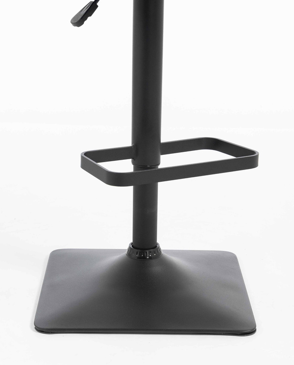 HOKER HR250KW CZARNY WELUR CZARNA PODSTAWA