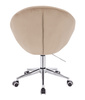 FOTEL HR8516CK LATTE WELUR 