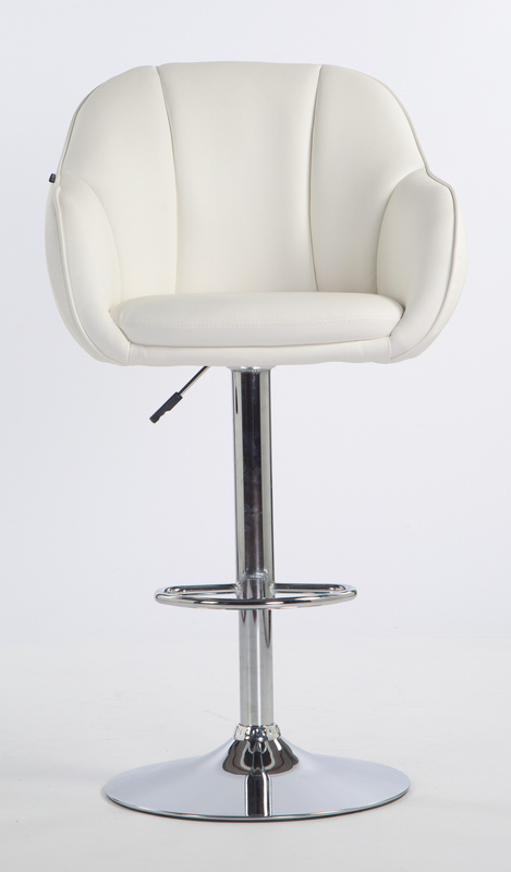 HOKER HR2055W BIAŁY CHROMOWANA PODSTAWA