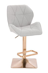 HOKER HR212KW SZARY BARANEK ZŁOTA PODSTAWA