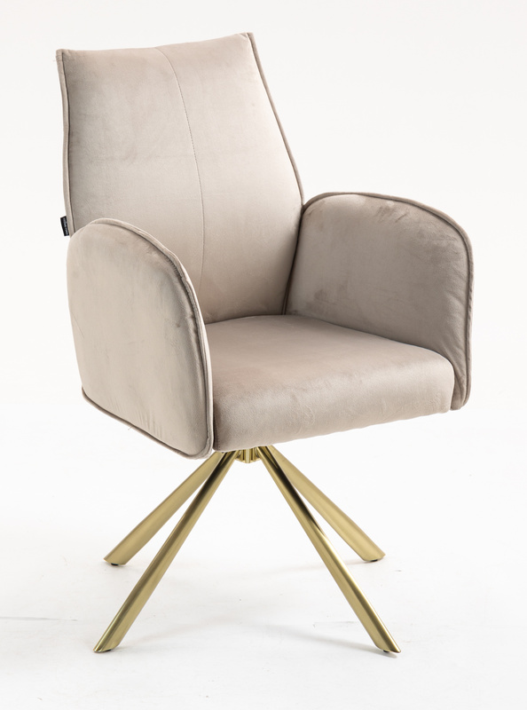 HOKER HR280 LATTE WELUR ZŁOTA PAJĄK