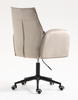 FOTEL HR280K LATTE WELUR CZARNA PODSTAWA