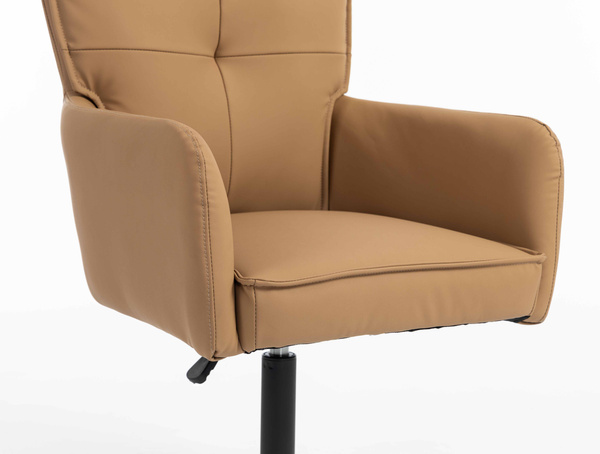 HOKER HR250CROSS KARMELOWY EKOSKÓRA PREMIUM SOFT CZARNA PODSTAWA