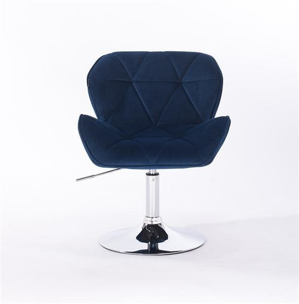 FOTEL HR111N CIEMNE MORZE WELUR