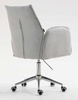 FOTEL HR280K SZARY BARANEK CHROMOWANA PODSTAWA