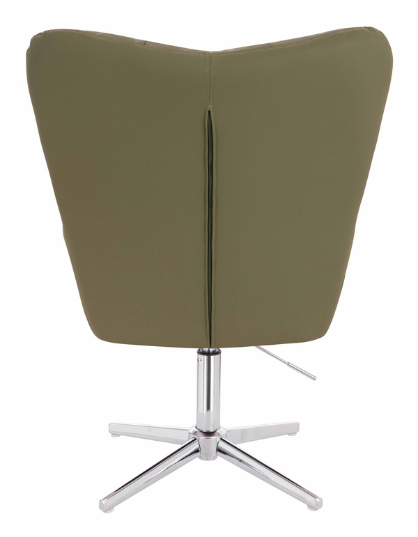 HOKER HR650CROSS KHAKI EKOSKÓRA PREMIUM SOFT CHROMOWANA PODSTAWA
