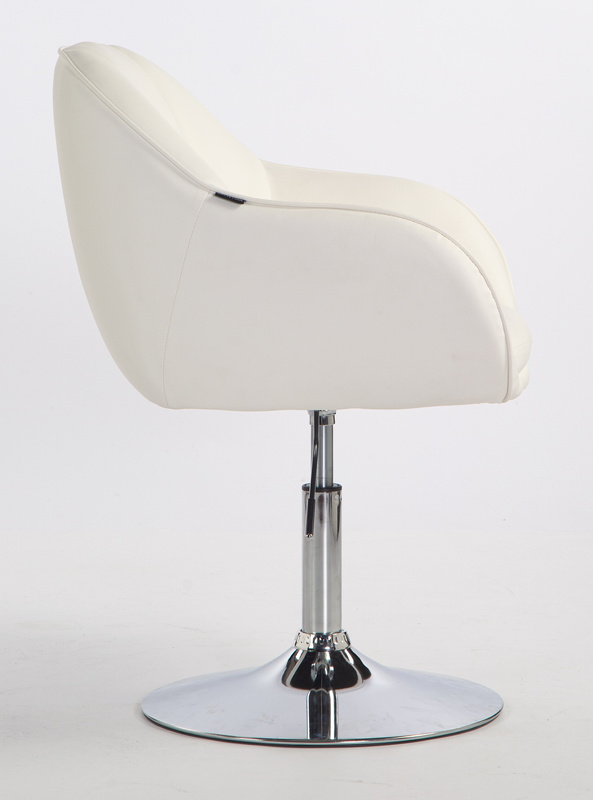 HOKER HR2055N BIAŁY CHROMOWANA PODSTAWA