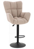 FOTEL HR650W LATTE BARANEK CZARNA PODSTAWA