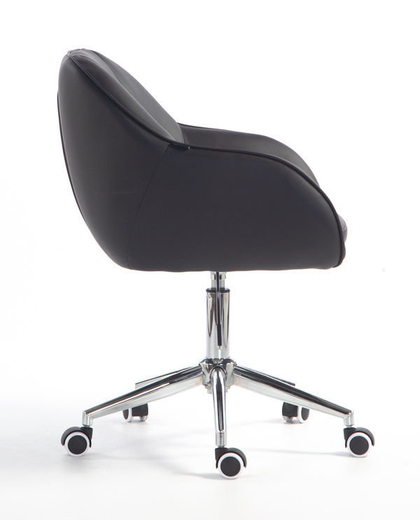 HOKER HR2055K CZARNY CHROMOWANA PODSTAWA