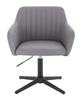 FOTEL HR190CROSS SZARY CZARNA PODSTAWA