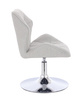 HOKER HR212N SZARY BARANEK CHROMOWANA PODSTAWA