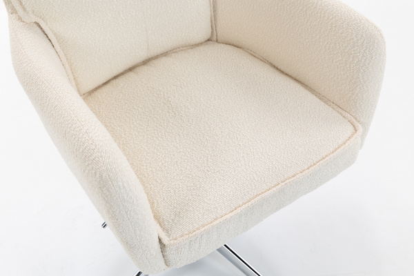 HOKER HR250CROSS KREMOWY BARANEK CHROMOWANA PODSTAWA