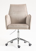 FOTEL HR280K LATTE WELUR CHROMOWANA PODSTAWA