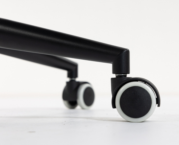 HOKER HR250K PUDROWY RÓŻ WELUR  CZARNA PODSTAWA