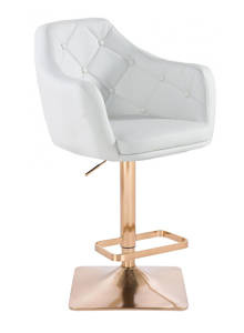 HOKER HR831KW BIAŁY ZŁOTA PODSTAWA