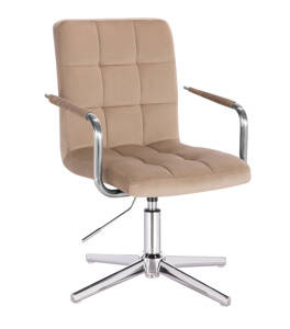 HOKER HR1015PCROSS LATTE WELUR CHROMOWANA PODSTAWA