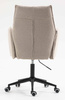 FOTEL HR280K LATTE BARANEK CZARNA PODSTAWA