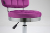 HOKER HR636 FUKSJA WELUR CHROMOWANA PODSTAWA