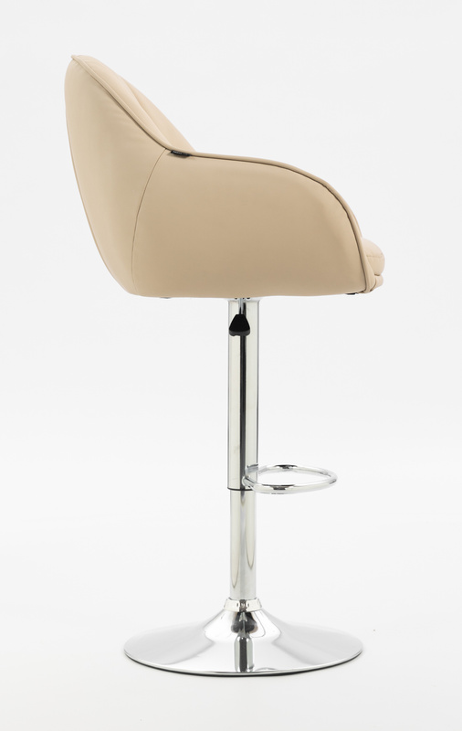 HOKER HR2055W KREMOWY CHROMOWANA PODSTAWA