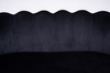 SOFA FREY CZARNY CZARNE NOGI
