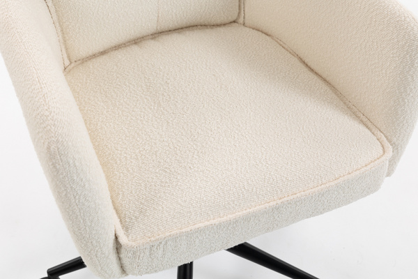 HOKER HR250K KREMOWY BARANEK CZARNA PODSTAWA