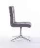 FOTEL HR7009CROSS GRAFITOWY WELUR