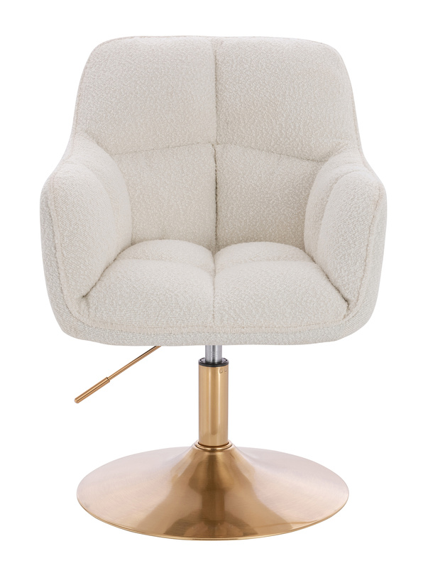 HOKER HR550N KREMOWY BARANEK ZŁOTA PODSTAWA