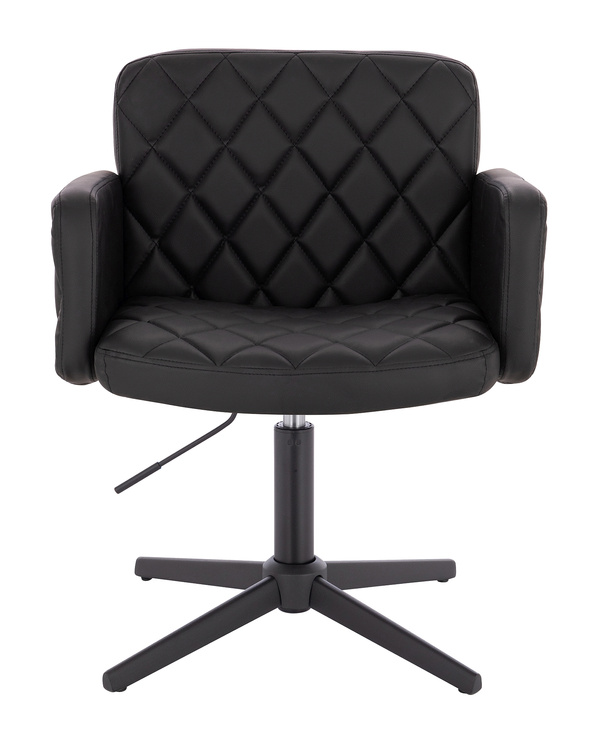 FOTEL HC802CROSS CZARNY CZARNA PODSTAWA