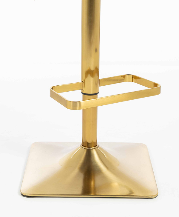 HOKER HR250KW ŻÓŁTY CURRY PREMIUM CORD SZTRUKS ZŁOTA PODSTAWA