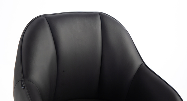 HOKER HR2055K CZARNY CHROMOWANA PODSTAWA