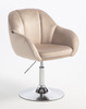 HOKER HR2055N LATTE WELUR CHROMOWANA PODSTAWA